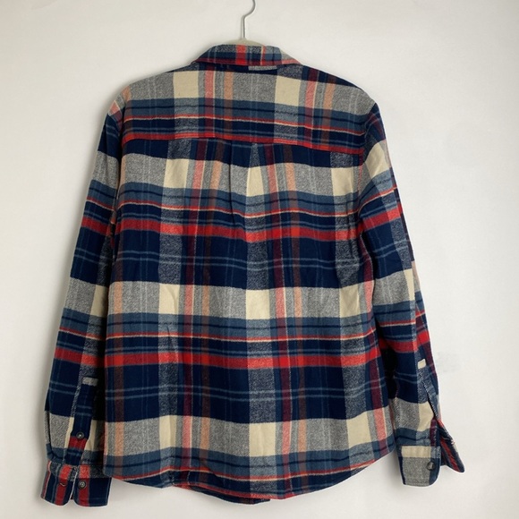 Marine Layer Men's Signature Lined Flannel Plaid Camping Shirt - Size Small  NWT - Picture 10 of 11